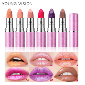 Barra de Labios Multicolor con Brillo Camaleón Young Vision de 6g, Maquillaje en Barra para Labios y Ojos - Product Image 1