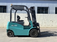 Chariot élévateur électrique WGZN 2,5 tonnes avec démarrage par carte à puce et double contrôleurs indépendants pour chariot élévateur industriel intelligent