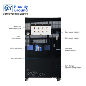 Máquina Expendedora Automática de Té y Café GS JK86 con Dispensador Patentado de Vasos y Tapas sin Contacto - Product Image 2