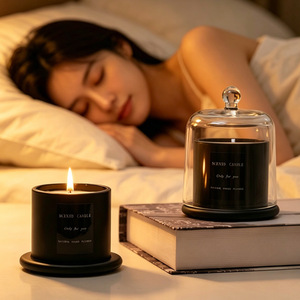 LANJO Natural Soy Wax Scented Candle Gift Set, Aromatherapy Candle <b>Cup</b>, Indoor Home Bedroom Decor & Wedding Favor - Product Image 1