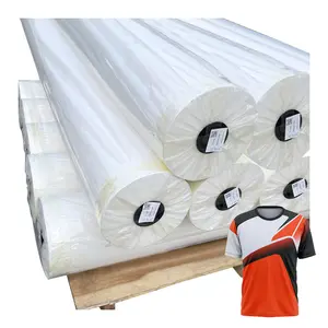 100gsm personalizzabile di alta qualità di trasferimento di calore bianco rotolo di carta ad alta velocità di trasferimento per la sublimazione Jersey tessuti di stampa