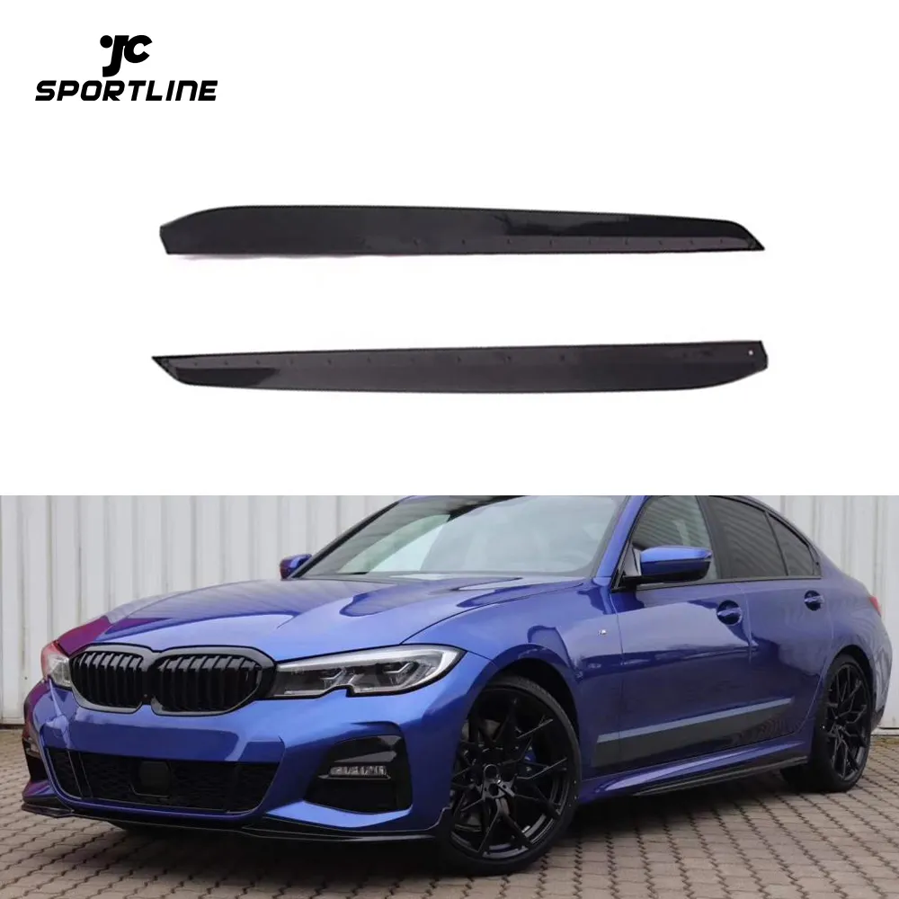 Verniciato nero ABS G20 M TECH Minigonne Laterali per la NUOVA BMW Serie 3 G28 330i M340i M Sport 2019 2020