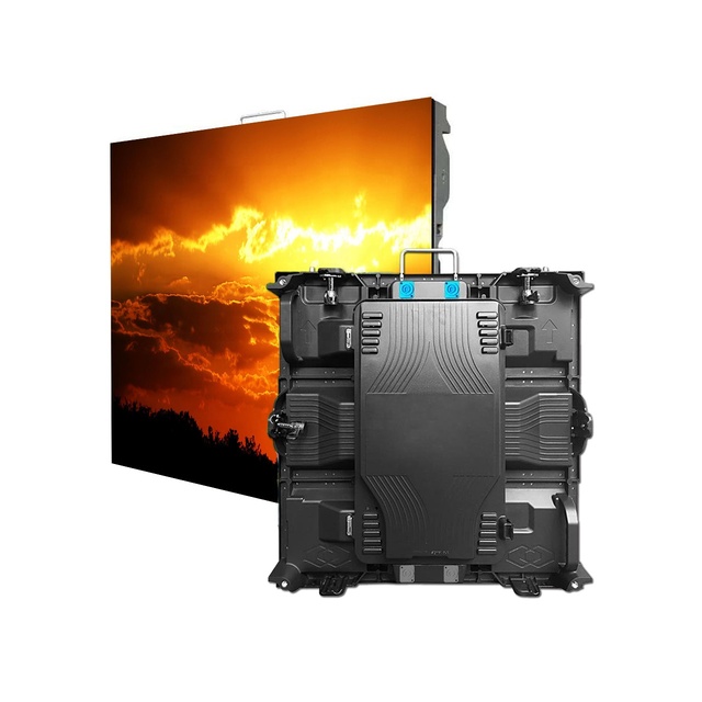 3mm SMD2020 3 in 1 Black Constant Current Driving Die Casting Aluminum Outdoor Full Color Led Display High Resolution