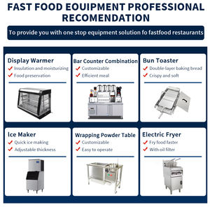 Équipement de cuisine de restauration rapide pour les restaurants KFC McDonald's de qualité commerciale - Product Image 2
