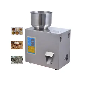 Semi-automatic filling machine Granule filling machine Almond filling machine automatic weighing operation is simple