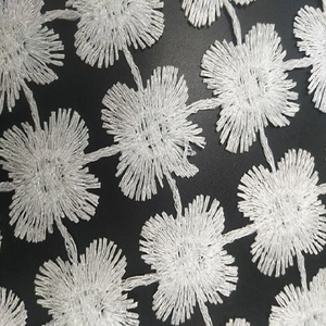 Hoa cô dâu thêu ren váy vải 3D đính cườm sequin ren đám cưới Hot pháp trắng bền vững ren <span class=keywords><strong>TRIM</strong></span> thêu - Product Image 4