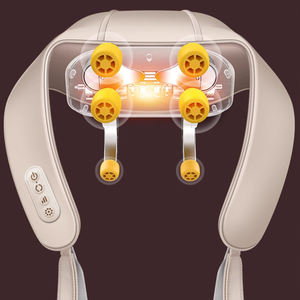 Masajeador de cuello y espalda eléctrico inteligente multifuncional OEM ODM con función de calefacción máquina masajeadora de hombros cervicales - Product Image 4