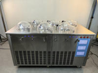 Machine à glace italienne multi-saveurs avec écran d'affichage, machine à gelato à vendre