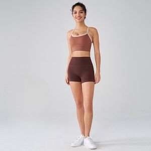Sous-vêtements de sport extensibles pour femmes résistant aux chocs dos croisé vêtements de yoga soutien-gorge de sport gilet de fitness - Product Image 6