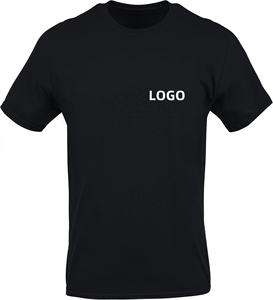Men's Promotional Custom T-Shirts - 140 GSM Gift Advertising Tees, 50/50, 60/40, 65/35 Cotton-Polyester Blends,
