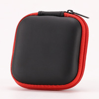 Sac de rangement multifonctionnel en EVA camouflage pour écouteurs et chargeurs - Noir/Bleu/Rouge Emballage 3C