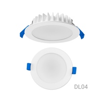 Spot encastré ultra-plat en aluminium 12W LED, spots LED Yiwu, SAA CE, découpe 90mm, dimmable, IP44, pour la maison