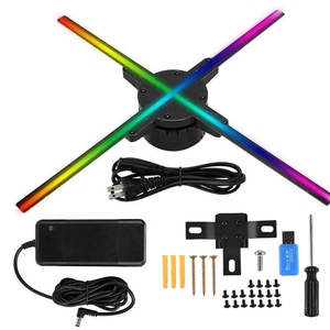 <span class=keywords><strong>Projecteur</strong></span> holographique 3D avec ventilateur, Wifi, affichage 3D, logo publicitaire, lumière LED, panneau holographique, <span class=keywords><strong>projecteur</strong></span> <span class=keywords><strong>de</strong></span> logo publicitaire - Product Image 1