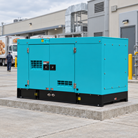Générateur diesel insonorisé 60 kVA avec démarrage automatique et AVR pour l'alimentation de secours des terminaux de transport
