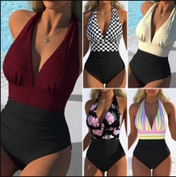 Nouvel ensemble de bikinis imprimés 2026, tenue de plage, maillot de bain sexy pour femme, livraison aléatoire de modèles variés