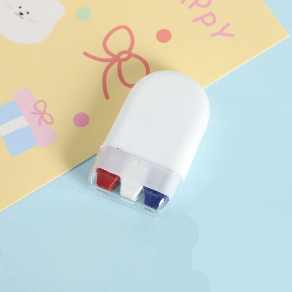 3 color red white blue