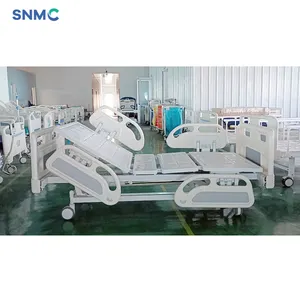 Motorized Medical Hi-low Triple 3 3 Functions Hospital Bed Nursing Care Bed 3 Crank Patient Bed