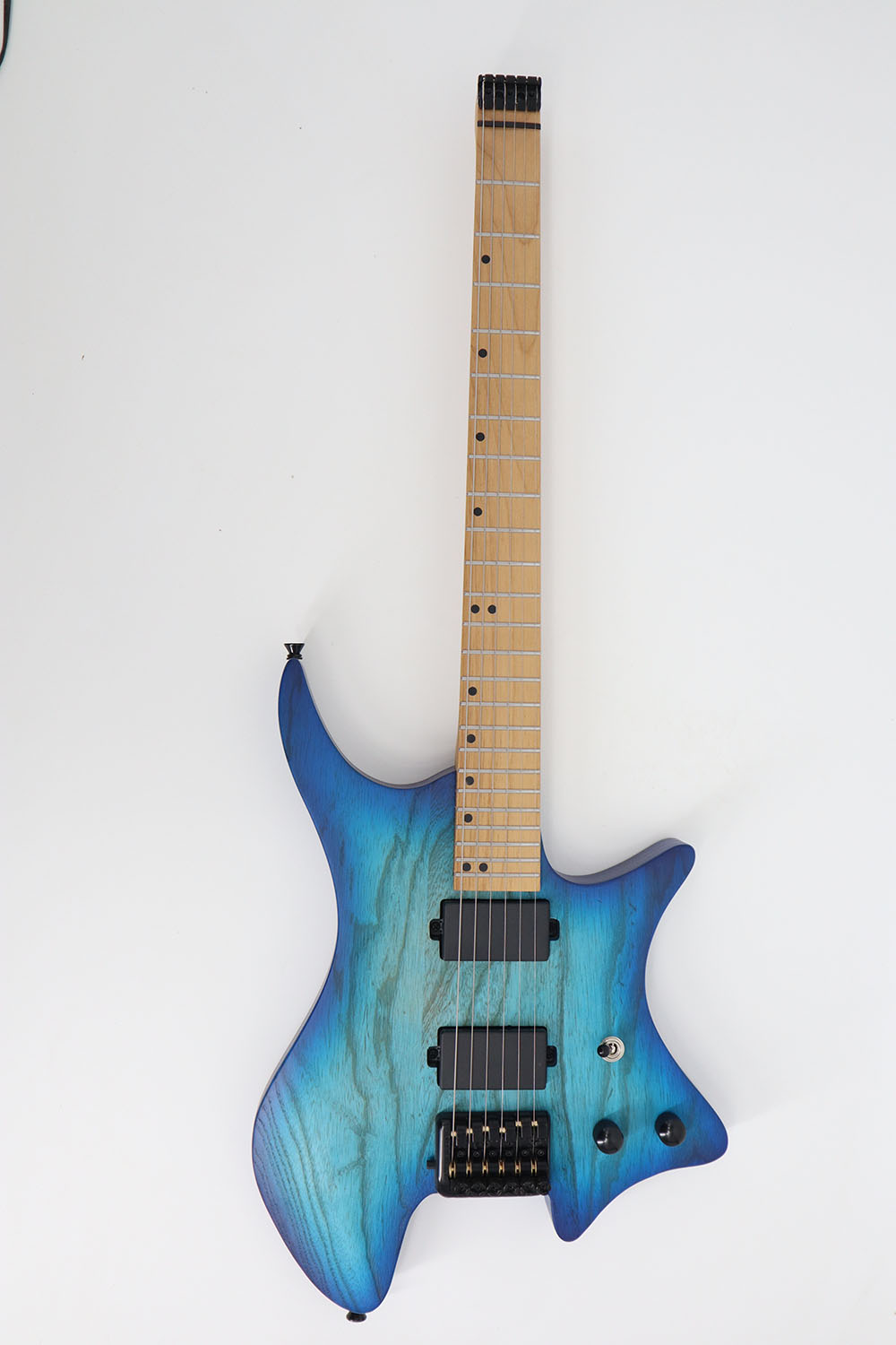 ヘッドレスギター6弦ハムバッカーピックアップ24フレットカスタム右手