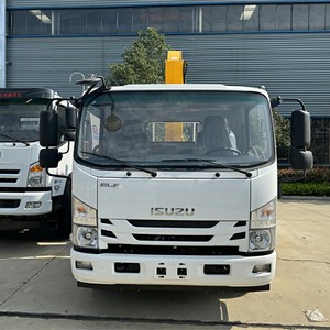 Prix d'usine pour mini-grue mobile de 4 tonnes, grue montée sur camionnette, prix de la grue montée sur mini-camion - Product Image 3