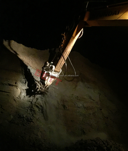 Fresadora de carretera de excavación de roca de perfilado de superficie para excavadoras 38-45T Wolver BT190 Cortador de tambor hidráulico - Product Image 6