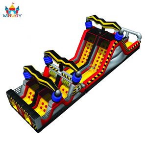 Venta al por Mayor <span class=keywords><strong>de</strong></span> Fábrica, Obstáculo Inflable <span class=keywords><strong>de</strong></span> Alto Voltaje, Tobogán Inflable con Obstáculos para Diversión - Product Image 6