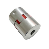 Accouplements rigides à mâchoires courbées en aluminium CL D45 L66, alésage 10 mm, anodisés, transmission de puissance en élastomère, 3000 tr/min, OEM, 100 Nm