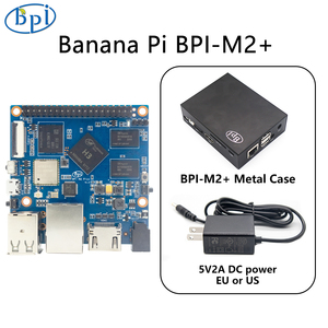 บานาน่าพาย BPI-M2+ พร้อมเคส พาวเวอร์ ออลวินเนอร์ H3 ควอดคอร์ 1.2GHz Cortex-A7 แรม 1GB DDR3 ความจุ 8GB eMMC ไวไฟ บลูทูธ 4.0 รองรับแอนดรอยด์ 7 บานาน่าพาย บี - Product Image 4