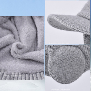 2025 usine Designer Logo couleur unie hommes hiver Ski chapeau Unique impression visière bord tricot chapeaux taille libre plage bonnets - Product Image 6