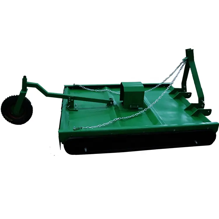 Farm equipment tractor 3 point mounted Grass rotary blade cutter lawn slasher hay brush mower