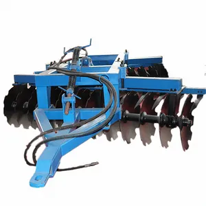 Grada de discos hidráulica de servicio pesado para tractor de maquinaria agrícola a la venta