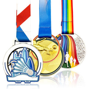 Crea tus Propias Medallas y Trofeos Deportivos Personalizados de Aleación de Zinc para Duatlón/Taekwondo 3D/Bjj/Baloncesto/Fútbol/Fútbol Sala con Grabado - Product Image 3