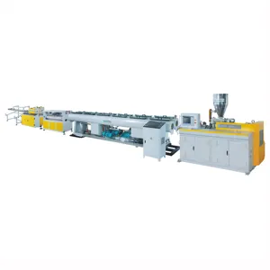 Meilleure vente de ligne de production d'extrusion de deux tuyaux en plastique PVC Machine de moulage par injection verticale entièrement automatique