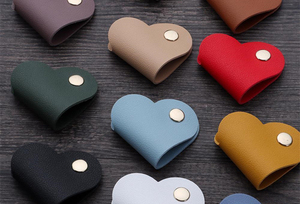 Coeur forme cordon organisateur cordon gardien porte-écouteurs casque câble sangles fil organisateur écouteurs <span class=keywords><strong>enrouleur</strong></span> - Product Image 2