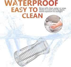 Juguetes de masturbación para hombres, sexo masculino, bolsillo portátil, Puy Stroker con Vagina texturizada, manga TPE para mamada - Product Image 4