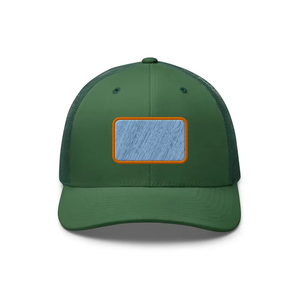 Gorra Trucker Negra de Malla, 6 Paneles, Ajustable, con Parche Bordado en el Panel Frontal, Unisex, Casual, para Adultos - Product Image 4