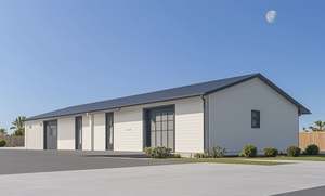 Bangunan gudang bengkel struktur baja prefabrikasi baja bangunan logam - Product Image 6