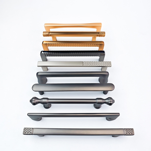 Nero opaco in lega di zinco moderno mobile da cucina manopole armadio tira rotondo cassetto a foro singolo maniglie <span class=keywords><strong>Hardware</strong></span> per mobili - Product Image 6