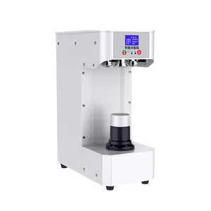 Mesin segel kaleng 650ml/500ml/330ml 55mm, mesin segel minuman untuk teh susu/kopi dapat menyegel 220V 110V
