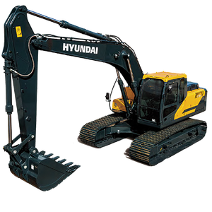 Nouvelle pelle sur chenilles hydraulique Hyundai HX210HD moderne et économique – Matériel de chantier à bas prix - Product Image 1