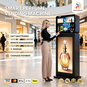 Distributeur automatique <span class=keywords><strong>de</strong></span> parfum JFP avec écran tactile, kiosque <span class=keywords><strong>de</strong></span> vaporisation <span class=keywords><strong>de</strong></span> parfum pour les entreprises <span class=keywords><strong>de</strong></span> <span class=keywords><strong>vente</strong></span> au détail - Product Image 1