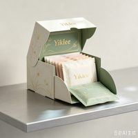 Boîtes d'emballage personnalisées haut de gamme avec sac, petite pochette, matcha, café, musc, miel, thé, emballage alimentaire, boîte de présentation en papier
