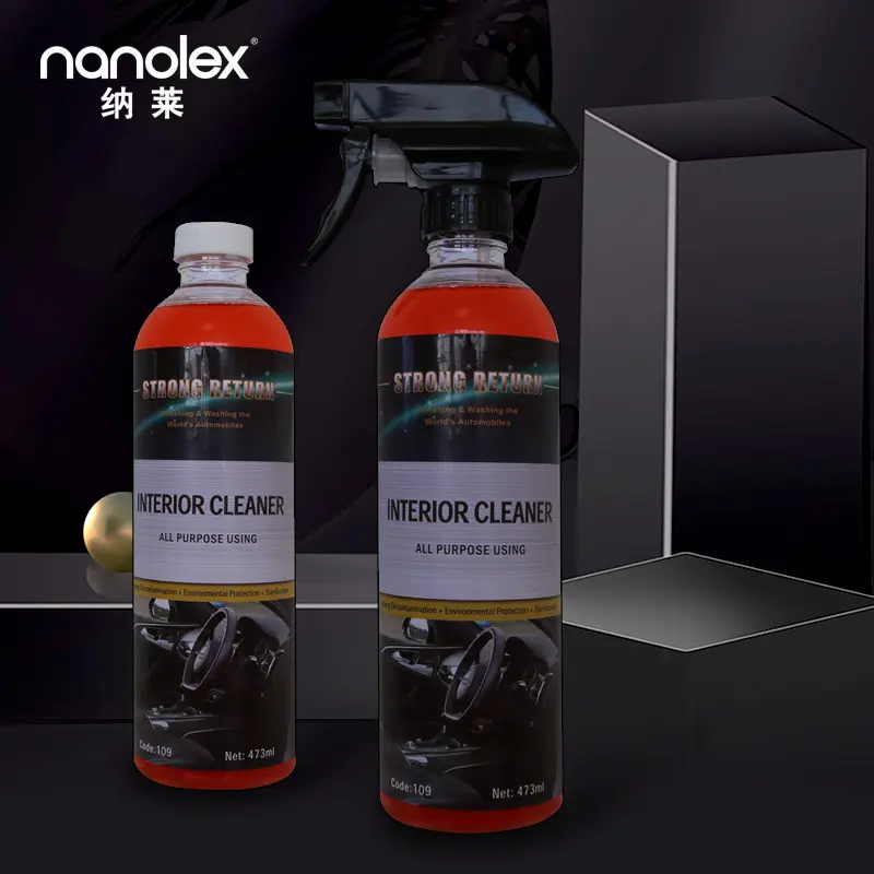 Nanolex 109 xe chi tiết sản phẩm Xe hóa chất làm sạch không dùng nước rửa & WAX Kit xe nội thất sạch hơn và bảo vệ sản xuất