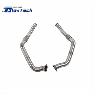 Tubo Intermedio de Acero Inoxidable para Porsche Panamera 971 2.9T S/4S, Tubo de Escape Central - Product Image 3