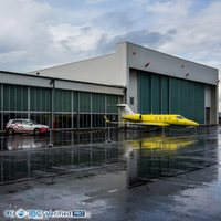 Hangar para Aviones, Estructura de Acero, Ensamblaje Rápido, Edificio Prefabricado de Almacenamiento de Aviones, Nave Metálica