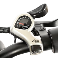 Sepeda Listrik EBike Jarak Jauh Motor Brushless 350W Suspensi Penuh Rangka Aluminium Alloy Off-Road Komuter 48V 624Wh
