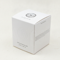 Boîte à fermeture automatique en papier FSC personnalisée, emballage cosmétique, carton pour poudre de marque privée