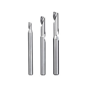 HUHAO <strong>Carbide</strong> Coated Single Flute <strong>End</strong> <strong>Mill</strong> 3.175mm Cnc Milling Cutter For Aluminum H07031003 - Product Image 3