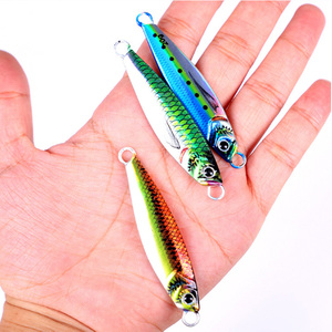 Raylor Wholesale Custom 3D Printed <span class=keywords><strong>Microjig</strong></span> Cheap Sinking Casting 7g-80g Various Sizes Metal Jig Fishing Lure Jigging Hook - Product Image 4