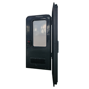 <span class=keywords><strong>Puerta</strong></span> <span class=keywords><strong>para</strong></span> Remolque <span class=keywords><strong>de</strong></span> Campamento Negra con Ventilación 620x1200mm con <span class=keywords><strong>Mosquitera</strong></span> Interior <span class=keywords><strong>para</strong></span> <span class=keywords><strong>Caravana</strong></span>, Camión, Remolque, Pick-up - Product Image 4