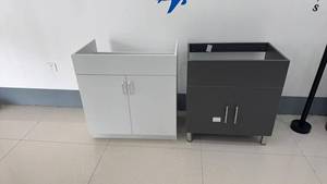 Modern Design Stainless Steel Metal Kitchen Furniture <strong>Sink</strong> Cabinets or <strong>Cupboard</strong> with Shelves - Product Image 3